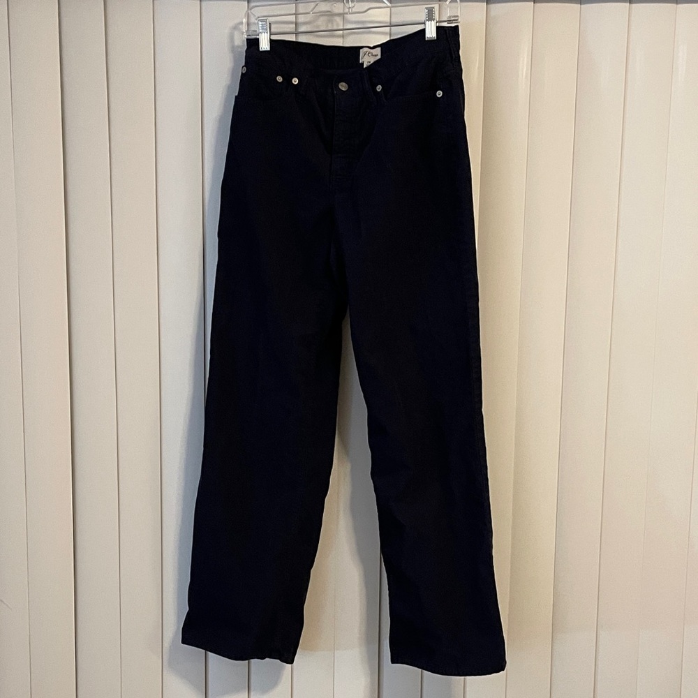 J Crew Navy Corduroy Pants 29